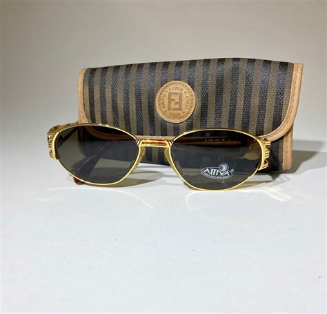 fendi half frame sunglass|vintage fendi sunglass.